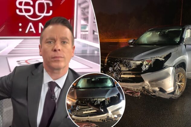 ESPN anchor Randy Scott involved in scary early morning car crash: ‘Really lucky’