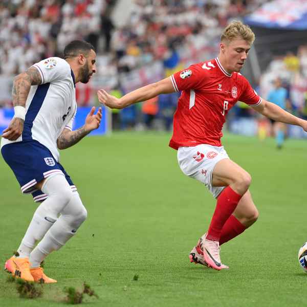 Euro 2024: Denmark v England ends level