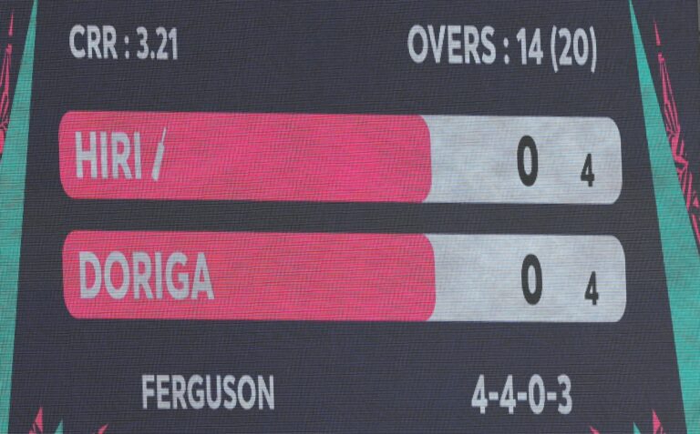 Ferguson does the (almost) unimaginable, returns 4-4-0-3 vs PNG