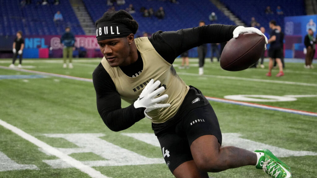 First Look: Buccaneers Rookie RB in the Pewter and Red