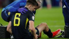 'Heartbroken' Tierney ruled out for rest of Euro 2024