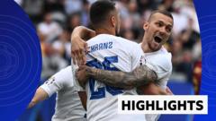 Highlights: Slovakia hold on to clinch shock win against Belgium
