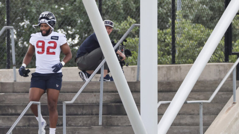 Houston Texans general manager Nick Caserio shares powerful update on defensive end Dylan Horton