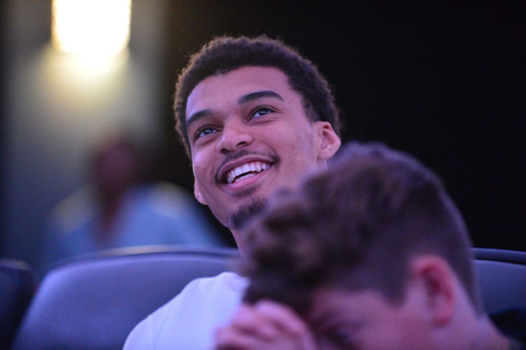 Insights from Wembanyama’s exclusive interview with Audrey Crespo-Mara 