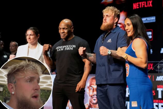 Jake Paul ‘heartbroken’ and ‘gutted’ for Mike Tyson as hyped fight gets postponed