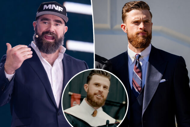 Jason Kelce seemingly takes swipe at Harrison Butker while admitting he never washes his feet