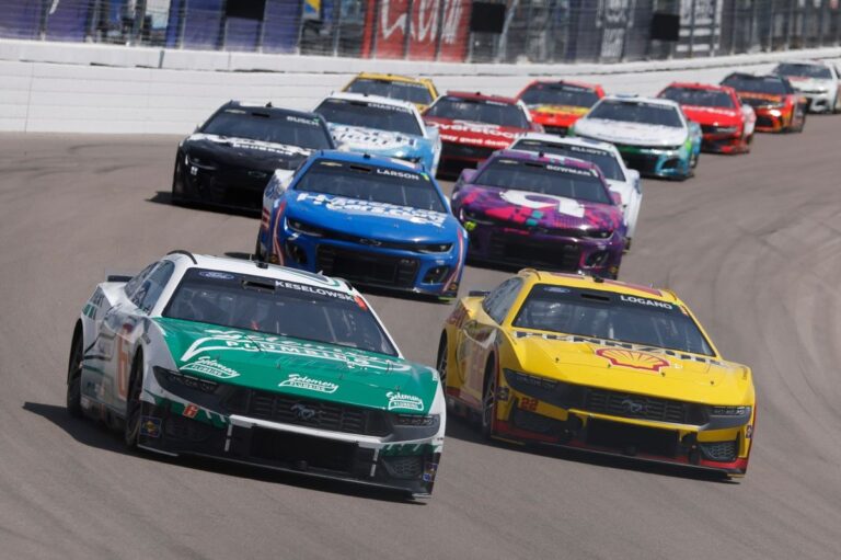 Keselowski takes "good momentum" from another top-three finish