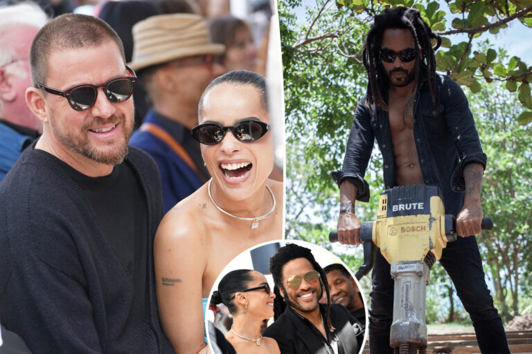 Lenny Kravitz teases Zoë Kravitz and Channing Tatum’s wedding plans: ‘They’re in love’