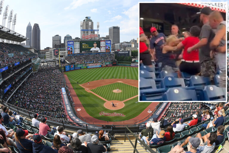 Mom involved in Cleveland Guardians stadium fight claims she was defending stepdaughter from ‘drunk, belligerent’ couple