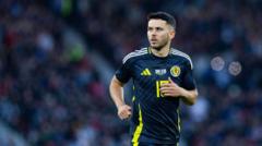 Morgan leaves family in New York to answer Scotland call