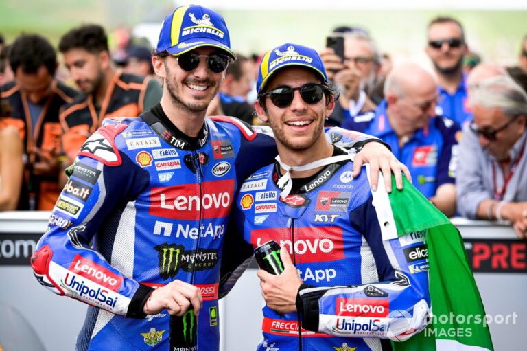 MotoGP Italian GP: Bagnaia leads factory Ducati 1-2