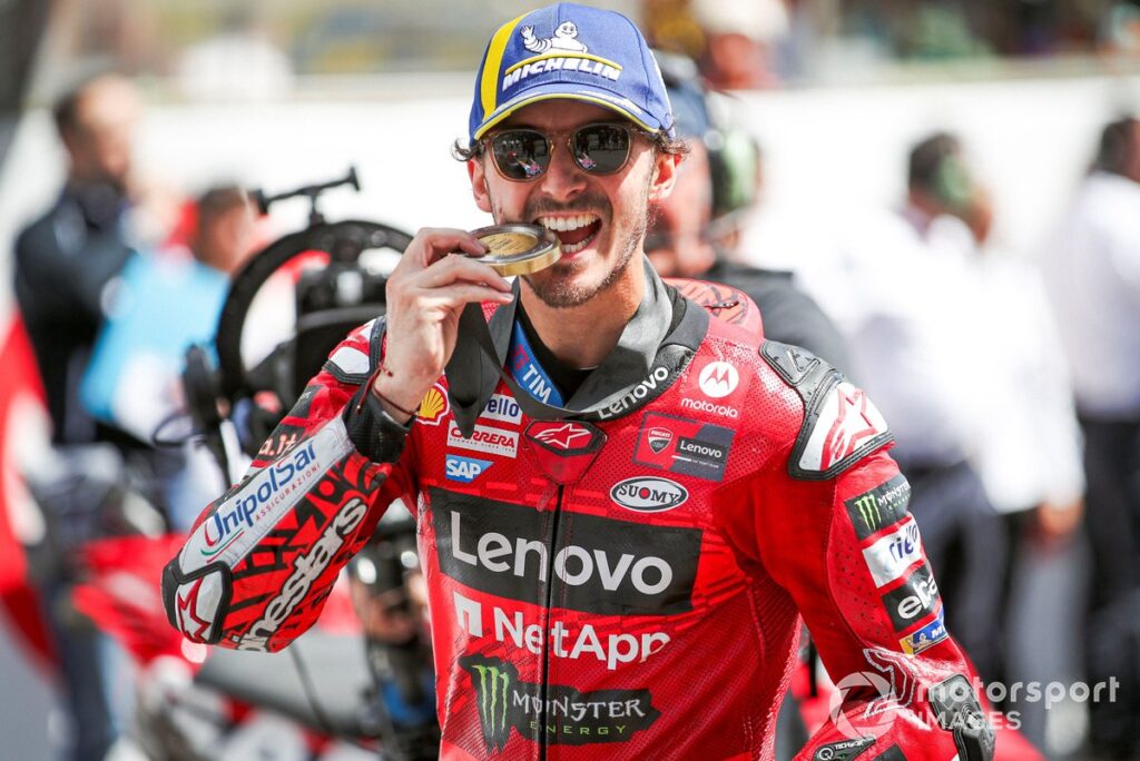 MotoGP Italian GP: Bagnaia wins sprint as Martin crashes out