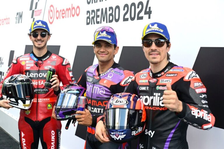 MotoGP Italian GP: Martin takes pole, Marquez fourth after crash