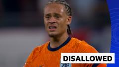 Netherlands denied opening goal as VAR rules out Simons strike