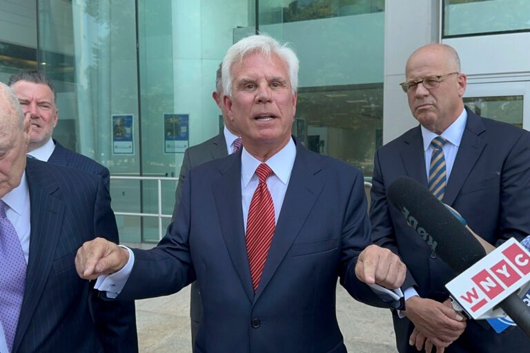 New Jersey power broker is charged with racketeering in waterfront redevelopment case