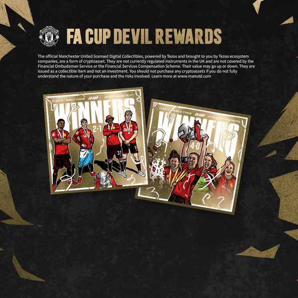 Our iconic FA Cup final collectibles!