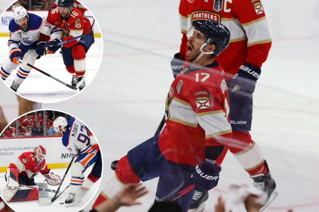 Panthers limit Oilers’ offense again to take 2-0 Stanley Cup Final lead