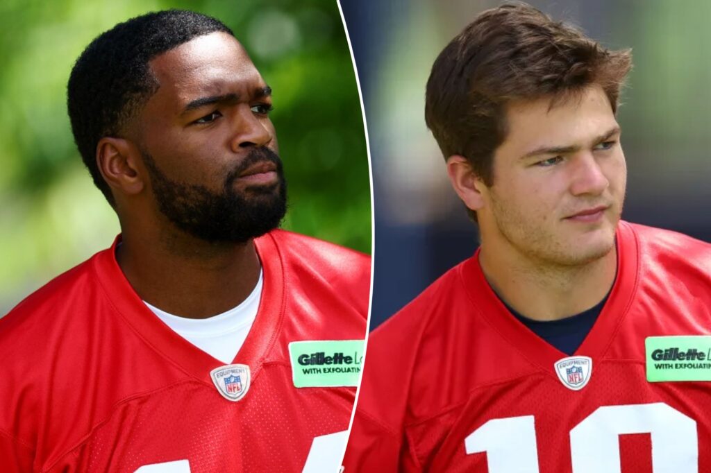 Patriots appear to tap Jacoby Brissett as starting QB over Drake Maye