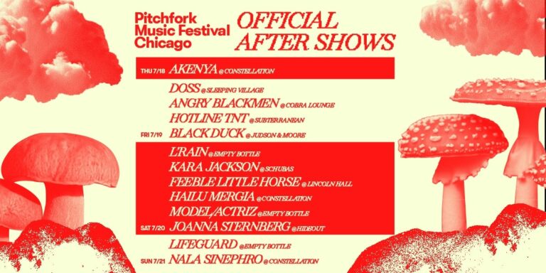 Pitchfork Music Festival 2024 After-Shows Announced