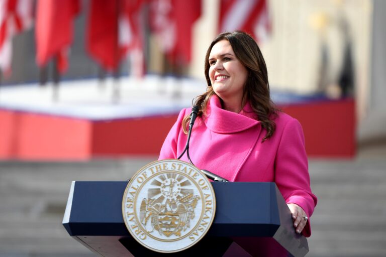 Prosecutor won't file criminal charges over purchase of $19K lectern by Arkansas governor's office