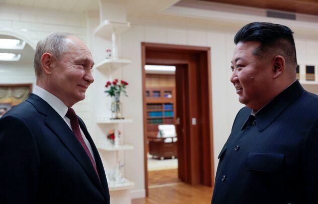 Russia President Vladimir Putin makes a rare visit to North Korea, an old ally