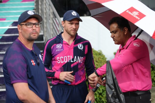 Scotland openers make the running before rain frustrates in Barbados