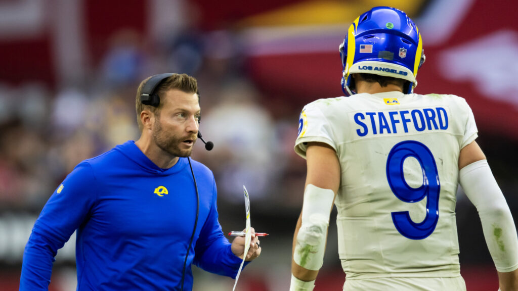 Sean McVay, Matthew Stafford get high slot in HC-QB rankings