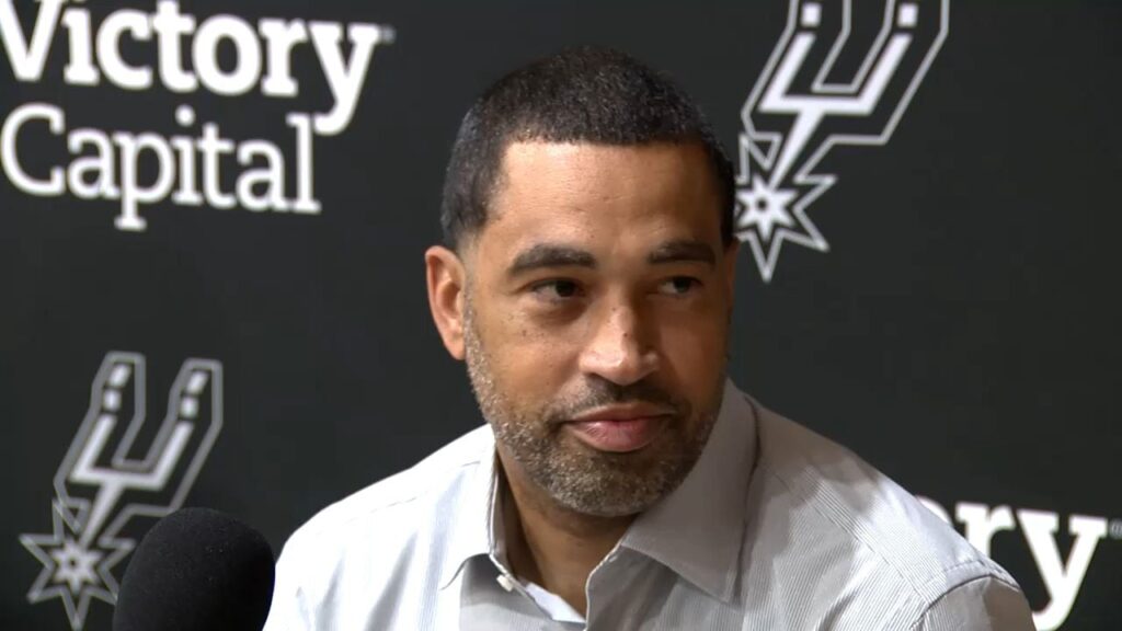 Spurs GM Brian Wright explains decision to trade No. 8 pick, confidence in Stephon Castle in post-draft debrief