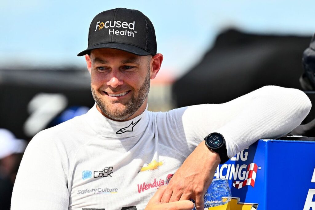 SVG "a long way" from a NASCAR oval win but "getting better"