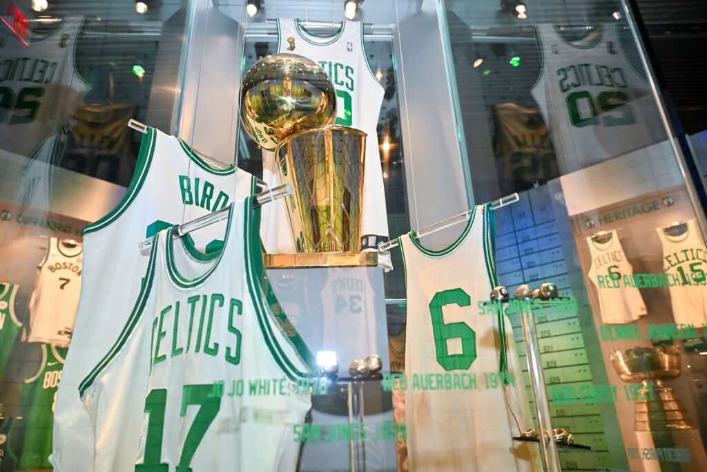 The Vault Inside the Naismith Memorial Basketball Hall of Fame is Where the Boston Celtics’ Past and Present Coincide