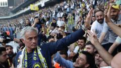'This shirt is my skin' - Fenerbahce unveil Mourinho