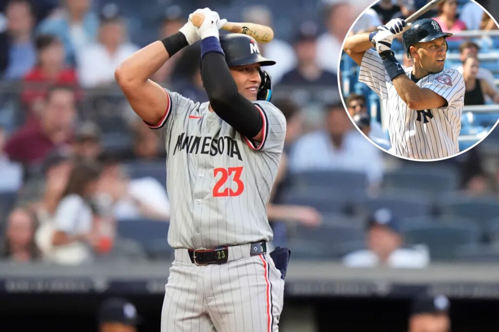 Twins’ Royce Lewis honors childhood idol Derek Jeter during Bronx trip