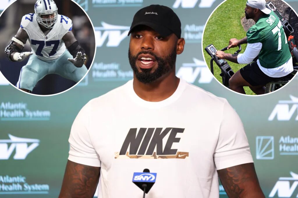 Tyron Smith already having big impact on Jets’ revamped O-line