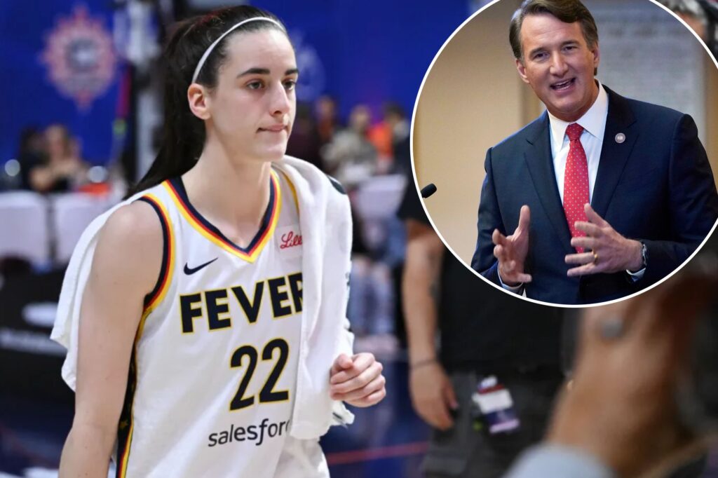 Virginia Gov. Glenn Youngkin rips ‘really crazy’ Caitlin Clark Olympic snub