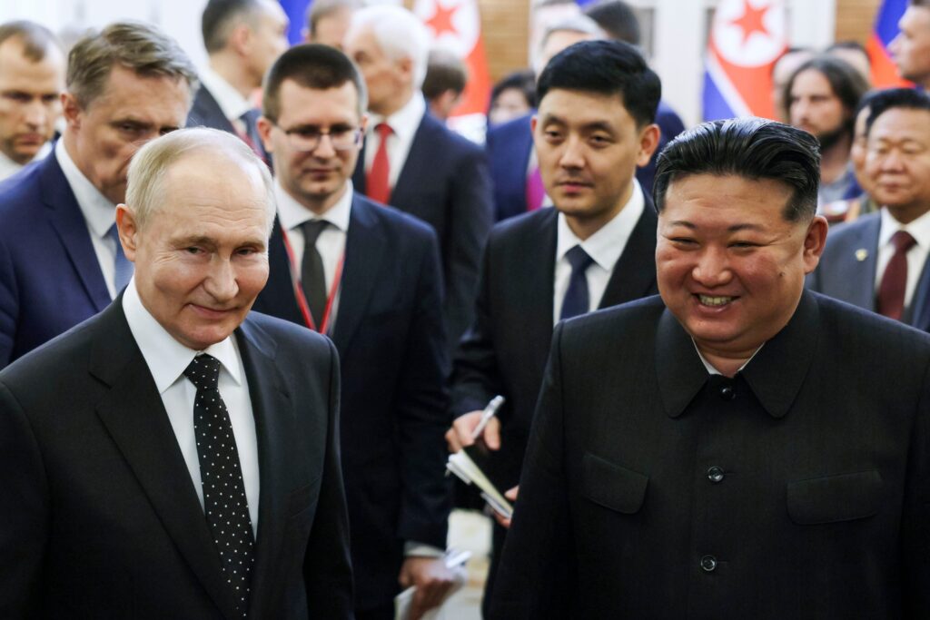 With its new pact with North Korea, Russia raises the stakes with the West over Ukraine