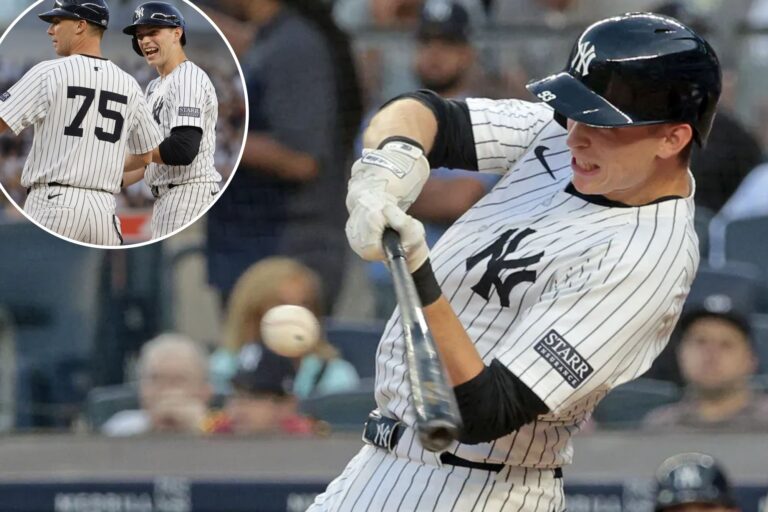 Yankees’ Ben Rice gets first hit in MLB debut: ‘totally surreal’