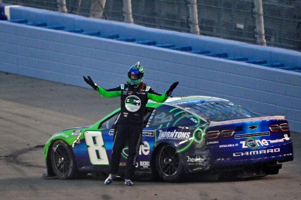 "A lot of craziness" wreaks havoc on Sunday's Nashville Cup race