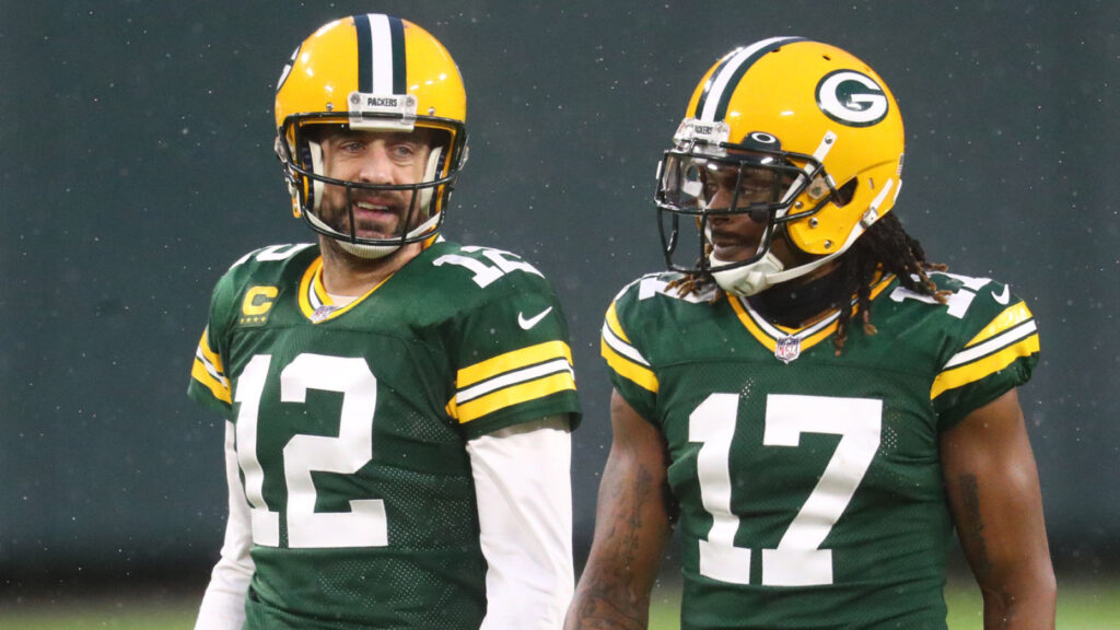 Aaron Rodgers says he 'can't wait to play with' Davante Adams again