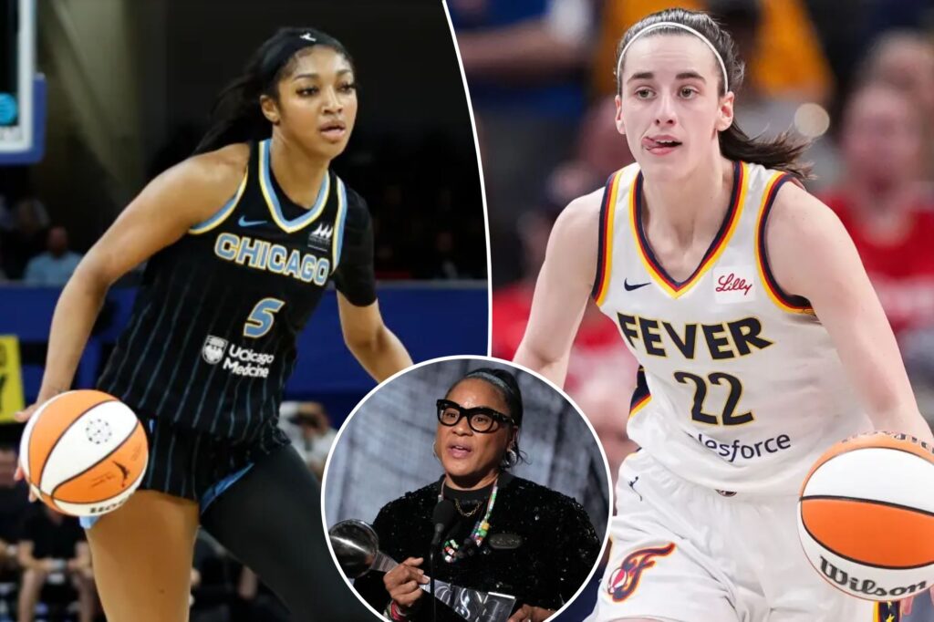 Angel Reese is WNBA Rookie of the Year right now with Caitlin Clark ‘coming’: Dawn Staley