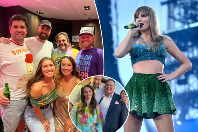 Bill Belichick took in Taylor Swift’s Eras Tour in Travis Kelce’s Amsterdam box in surprising revelation