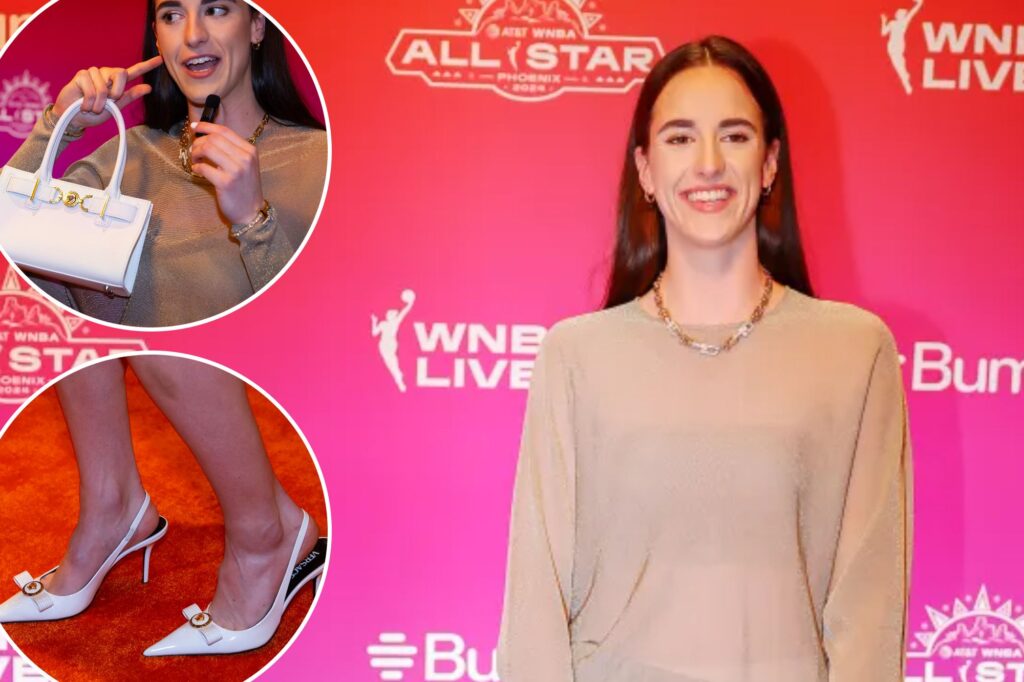 Caitlin Clark rocks $78K Tiffany necklace on All-Star red carpet worth more than her WNBA salary