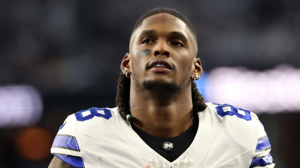 CeeDee Lamb not at Cowboys training camp in Oxnard, still running routes and working out