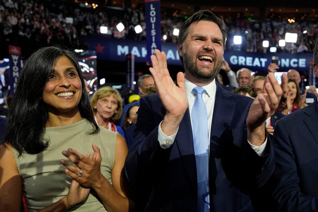 Cheering GOP delegates nominate Trump for president as he announces Vance as running mate