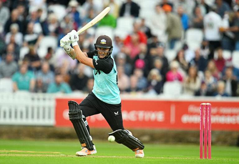 Curran cracks maiden T20 ton to clinch top spot for Surrey