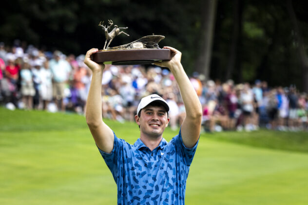 Davis Thompson gets first PGA Tour win at 2024 John Deere Classic, sets tournament scoring record