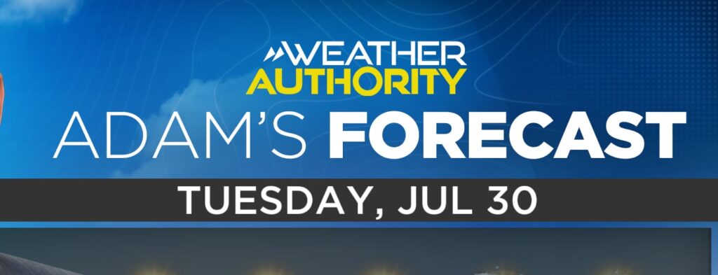 Dust and heat to finish July