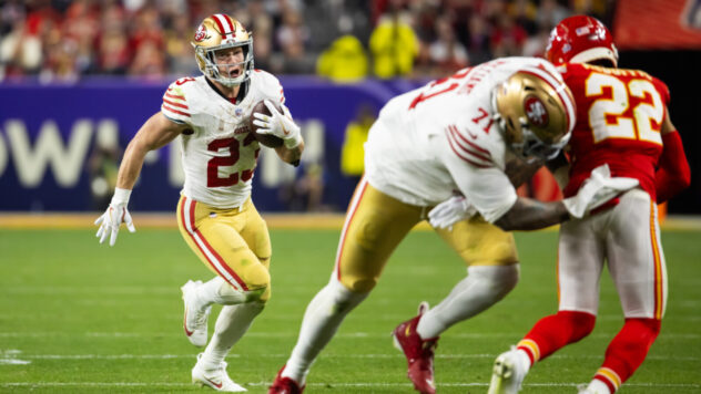 ESPN poll reveals some bizarre league opinions on 49ers star Christian McCaffrey's place among running backs