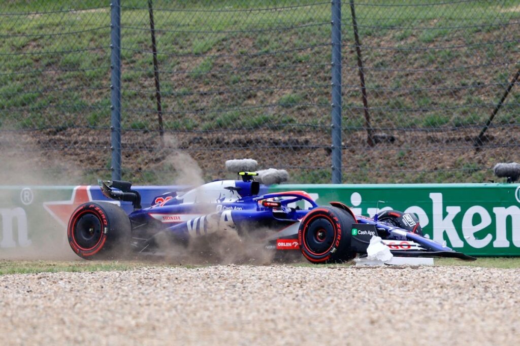 FIA replaces Turn 5 grass with gravel after Tsunoda's Hungary F1 crash