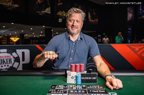 Garth Yettick Wins First Bracelet in $1,500 8-Game Mix For $131,061