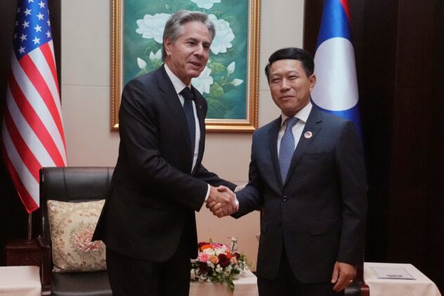 Grappling with maritime disputes and Myanmar crisis, ASEAN top diplomat meetings joined by US, China